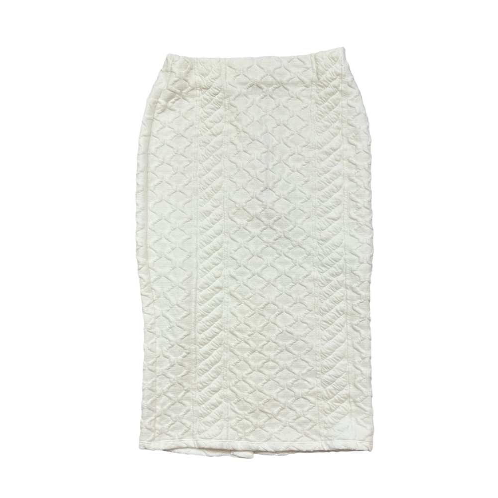 Zara Quilted Skirt - Small